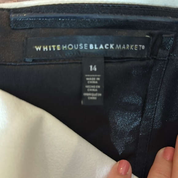 ✨ NEW White House black market elegant fitted bustier cropped jumpsuit 14 WHBM - Picture 10 of 15